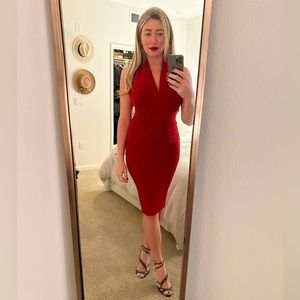 Stunning Emanuel Ungaro red dress